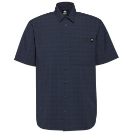 Herrenhemd Mammut Lenni Shirt dunkelblau marine-black