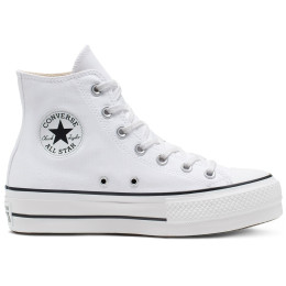 Damenschuhe Converse Chuck Taylor All Star Lift Mid weiß WHITE