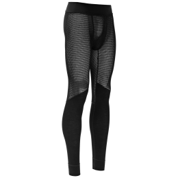 Herren-Funktionsunterhosen Devold Wool Mesh Pro Longs Man schwarz Black