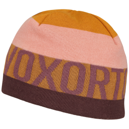 Mütze Ortovox Patchwork Beanie dunkelrot Winetasting