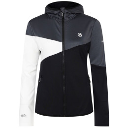 Damen Funktions-Sweatshirt Dare 2b Convey III Core Stretch schwarz/weiß EbonyG/Black