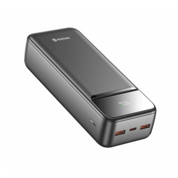 Powerbank Swissten Power Line II 30000 mAh schwarz black