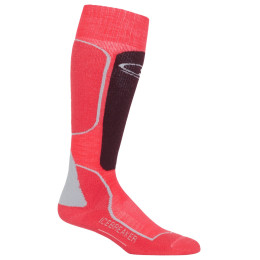 Damen-Kniestrümpfe Icebreaker Women`s Ski+ Medium OTC (2018) rosa Prism/Velvet/Smoke