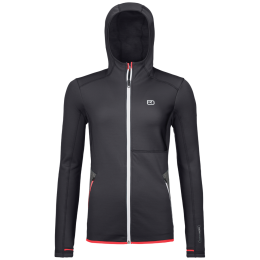 Damen-Sweatshirt Ortovox Fleece Hoody W schwarz Black Raven