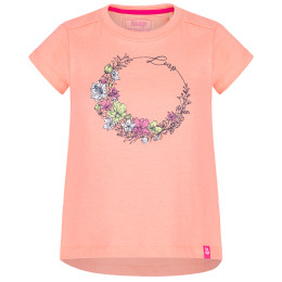 Kinder-T-Shirt Loap Banee orange DFlower/Pink