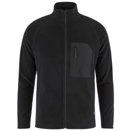 Herren-Sweatshirt Fjällräven Kaipak Fleece M schwarz Black-Black