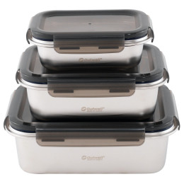 Lebensmittelbox Outwell Camper Food Box Set grau