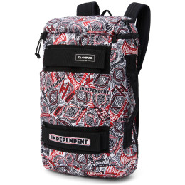 Dívčí batoh do školy Dakine Mission 25 L X Independent schwarz/rot Independent
