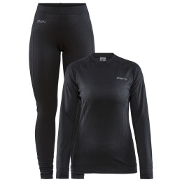 Damen Funktionsset Craft Core Dry Baselayer schwarz Black