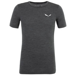 Herren T-Shirt Salewa Zebru Fresh Amr M T-Shirt. dunkelgrau Black Out
