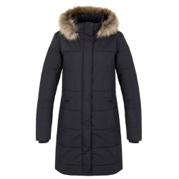 Damen-Wintermantel Hannah Gema schwarz Anthracite