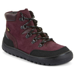 Kinder-Barfußschuhe für das ganze Jahr Frodo Barefoot Up Trail Tex Bordeaux weinfarbe bordeaux