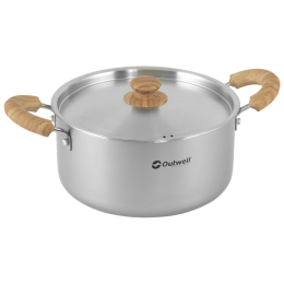 Kochtopf Outwell Feast Ceramic Pot 3 L silber Black & Grey