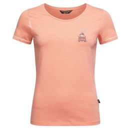 Damen-T-Shirt Chillaz Gandia E Ciao orange coral