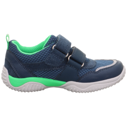 Kinder-Sneaker Superfit Storm Blue/Green blau/grün blue/green