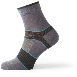 Socken Zulu Sport grau/schwarz