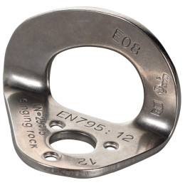 Plakette für den Stiel Singing Rock 12 mm nerez silber
