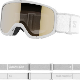 Kinder Skibrille Salomon Lumi Access weiß White