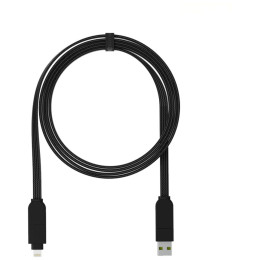 Lade- und Datenkabel Rolling Square inCharge X MAX schwarz