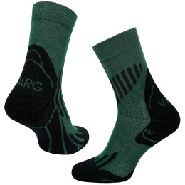 Kompressionssocken Warg Performance Merino grün green