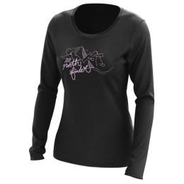 Damen-T-Shirt Northfinder Birdie schwarz