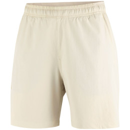 Damenshorts Salomon Wayfarer Ease 2.0 shirt W beige Silver Cloud
