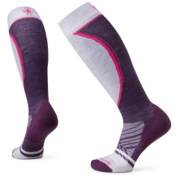 Ski-Socken Smartwool W Ski Targeted Cushion OTC lila/grau Purple Iris