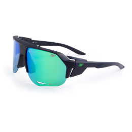 Sonnenbrille 3F Rock schwarz/grün