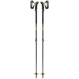 Skialp-Stöcke Leki Guide 2 schwarz/gelb black-neonyellow-dark anthracite
