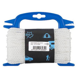 Zeltschnur Bo-Camp Nylon Guy Rope 4mm weiß Beige