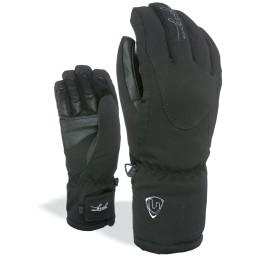 Damen Ski-Handschuhe Level Alpine W schwarz Black