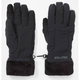 Damenhandschuh Marmot Wm's Fuzzy Wuzzy Glove (DWR) schwarz Black