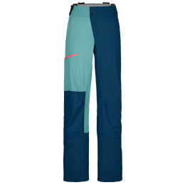 Damenhose Ortovox 3L Ortler Pants W blau petrol blue