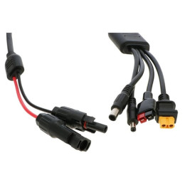 Netzkabel Mestic Power Cable Kit MC4 schwarz black