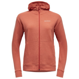 Damen-Sweatshirt Devold Everyday Zip Hoodie Wmn orange CORAL