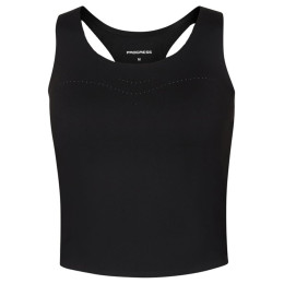 Damenunterhemd Progress Zora Tank Top schwarz