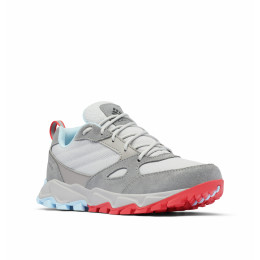 Damen Wanderschuhe Columbia Ivo Trail grau Slate Grey, Red Hibiscus