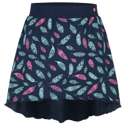 Mädchen-Röcke Loap Batlee blau BlackIris/Pink