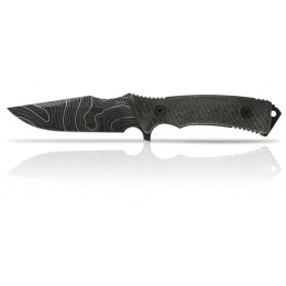 Messer Acta non verba M311 Spelter DLC Topo/Black/Black schwarz Topo/Black/Black