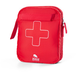Leerer Erste-Hilfe-Verbandskasten Zulu First Aid L rot red
