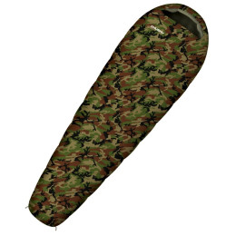 Kinderschlafsack Husky Junior Army grün/braun green