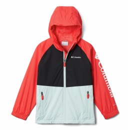 Kinderjacke Columbia Dalby Springs Jacket weiß/rot Icy Morn, Black, Red Hibiscus