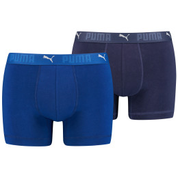 Herren-Boxershorts Puma Sport Cotton Boxers 2P blau Blue Combo