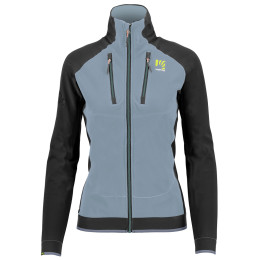 Damen Funktions-Sweatshirt Karpos Alagna Evo W Jacket schwarz/grau Dusty Blue/Black