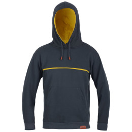 Herren-Sweatshirt Direct Alpine Hoodie 1.0 schwarz/gelb Grey/Camel