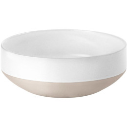 Schüssel Brunner Salad bowl Saladier 23,5 cm weiß