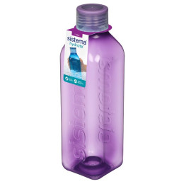 Flasche Sistema Square Schraubdeckel 1 l lila