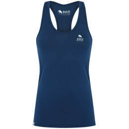 Damenunterhemd Zulu Bambus Sporty 210 dunkelblau ocean blue