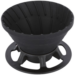 Kaffeefilterhalter Warg Kofein schwarz black
