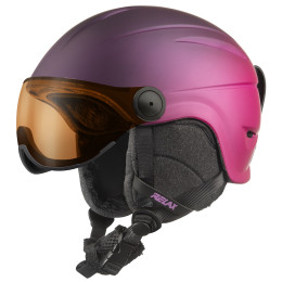 Kinder Skihelm Relax Twister Visor rosa fialová, růžová - metalická